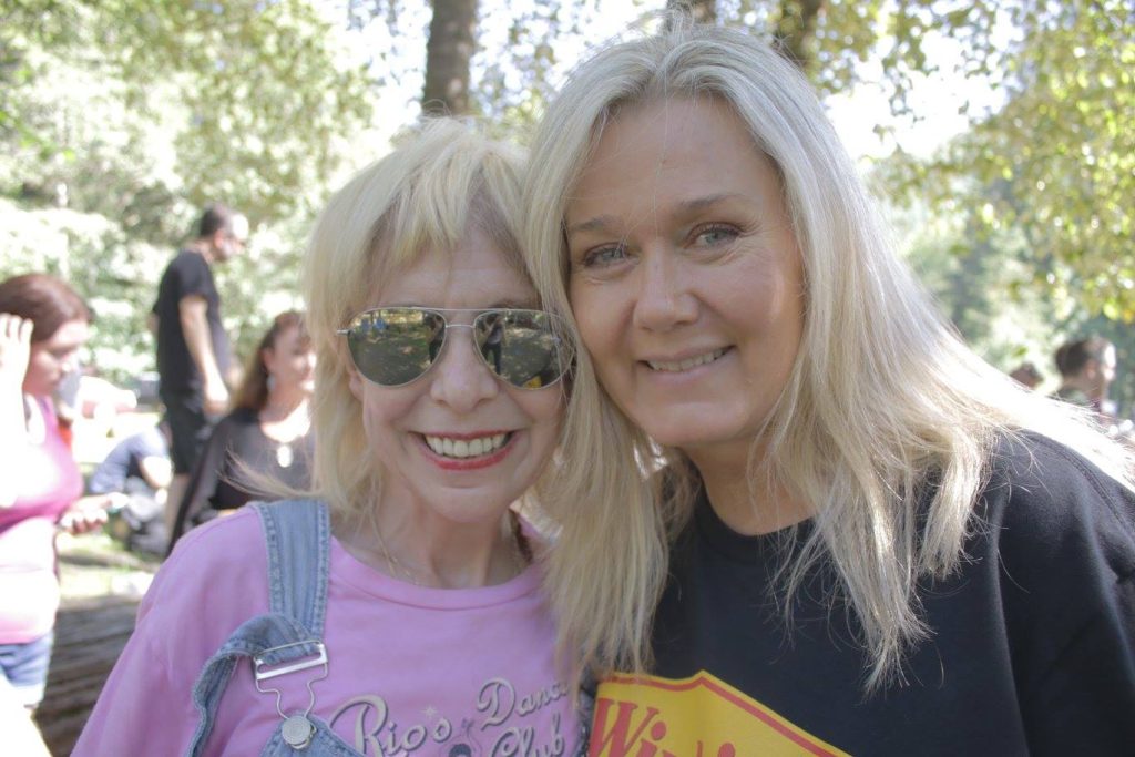 Connie Woods and Julee Cruise