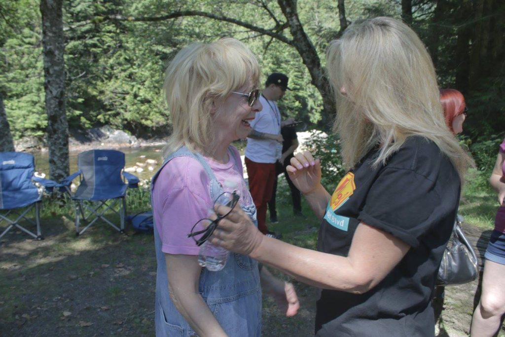 Blue LoLan and Julee Cruise