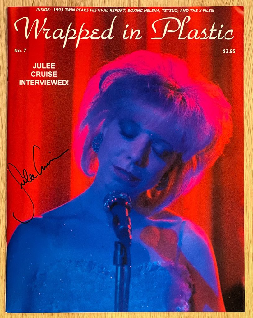 Cover of Wrapped in Plastic #7 with Julee Cruise