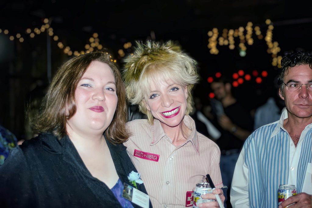 Amanda Hicks, Julee Cruise, and Julee’s husband Ed Grinnan