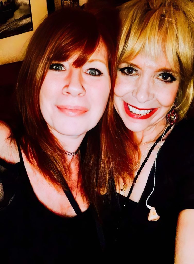 Anita Rehn and Julee Cruise
