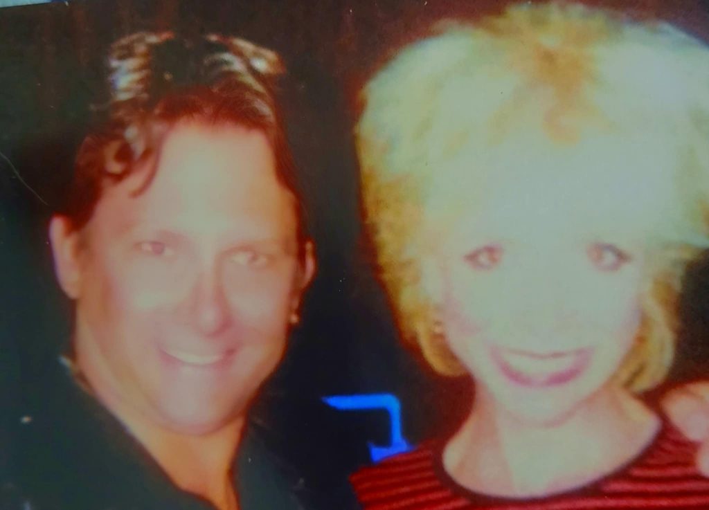 Chris Matthews and Julee Cruise