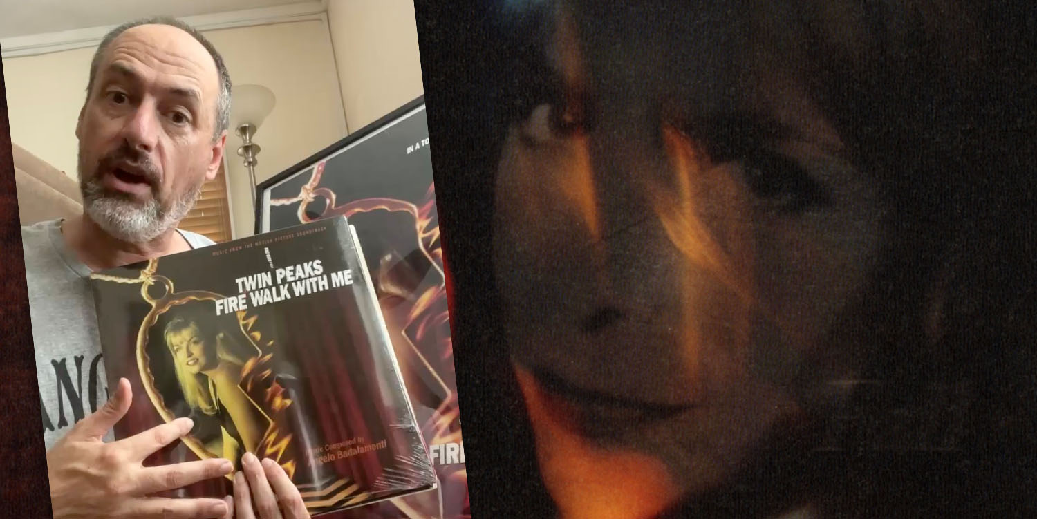 Scott Ryan and an image of Julee Cruise