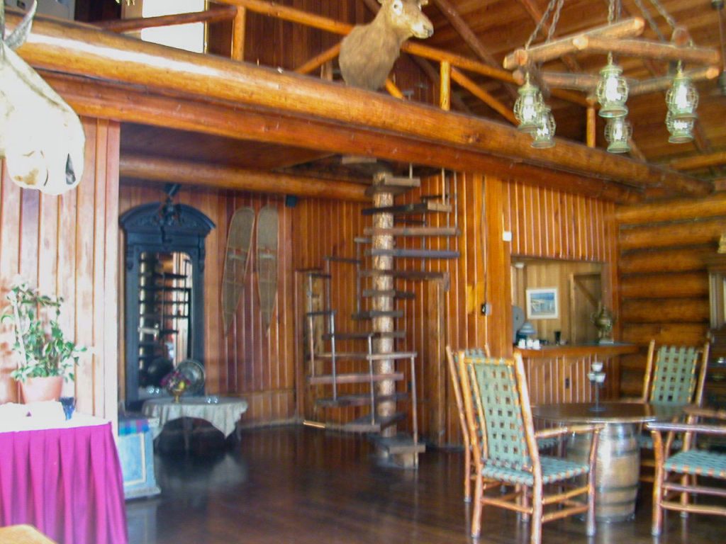 Inside of Kiana Lodge