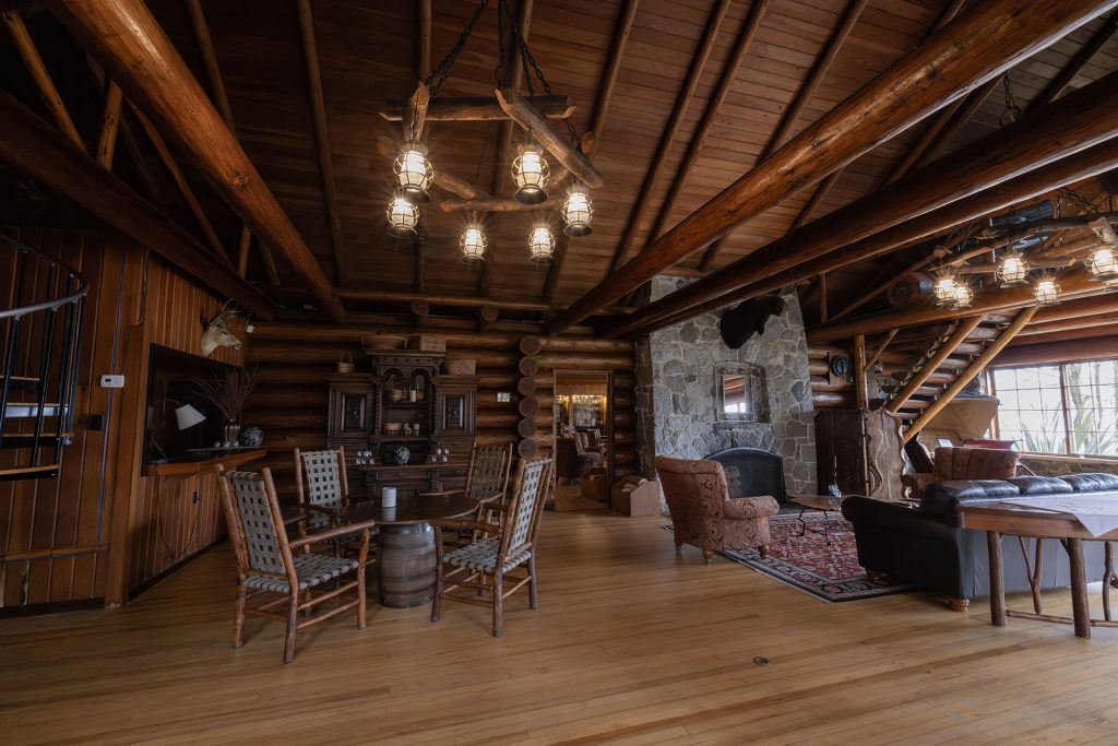 Interior of Kiana Lodge