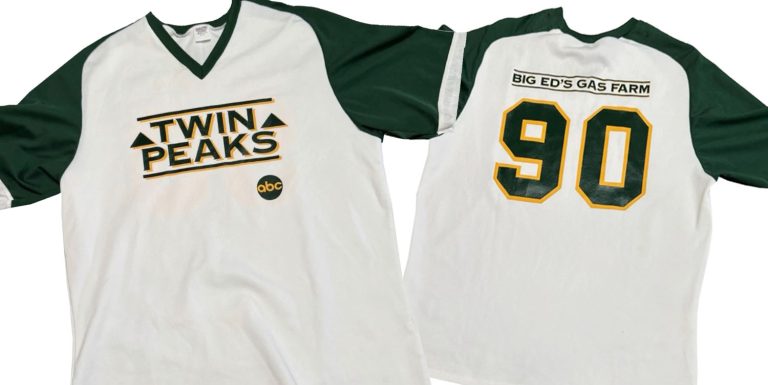 Twin Peaks softball jersey