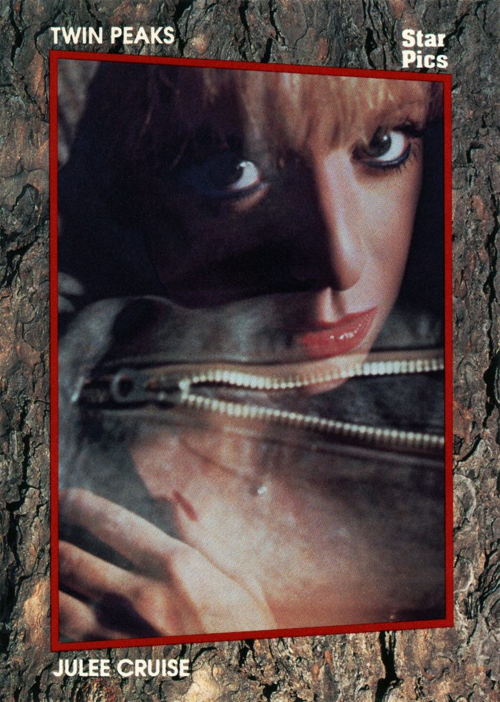Front of Julee Cruise Star Pics trading card