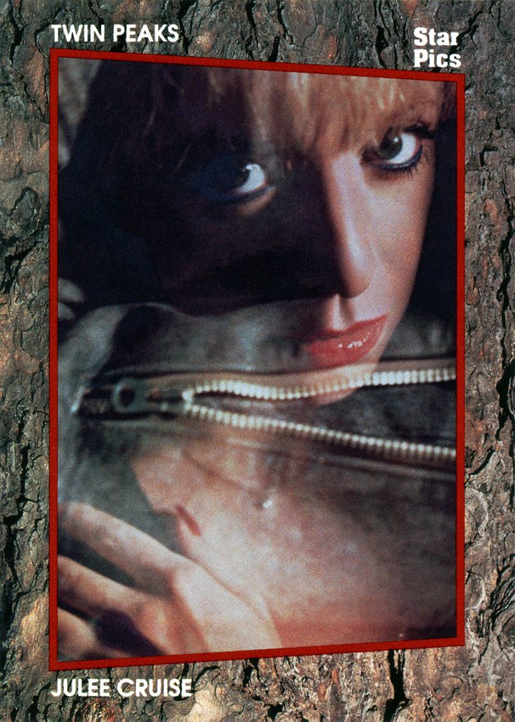Front of Julee Cruise Star Pics trading card