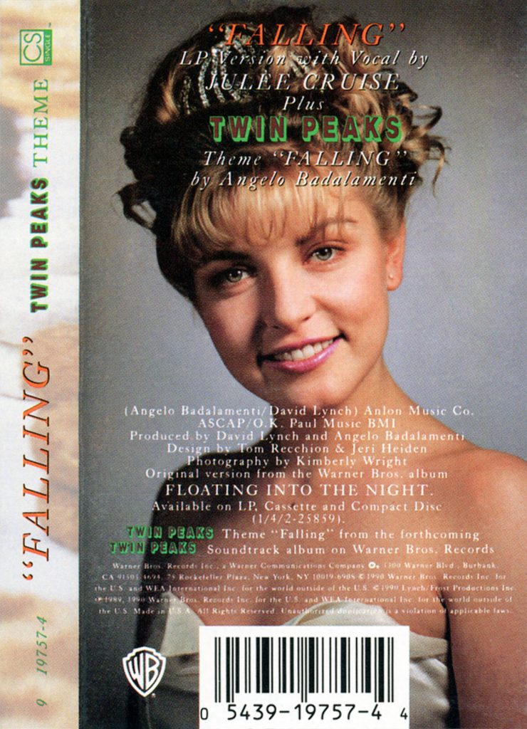 Julee Cruise Cassette Single Back Cover
