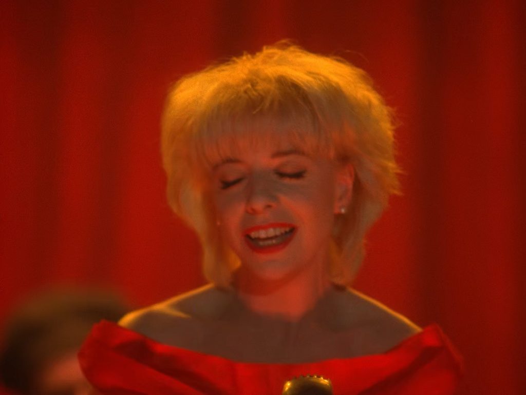 Julee Cruise performing at The Roadhouse
