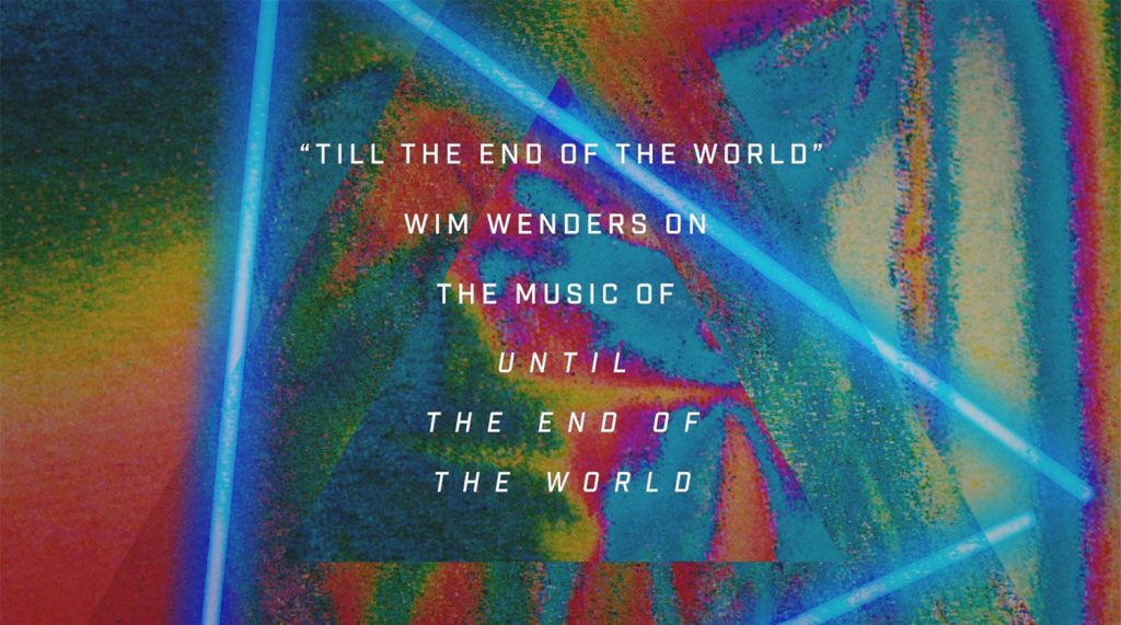 Until the End of The World title card on Blu-ray