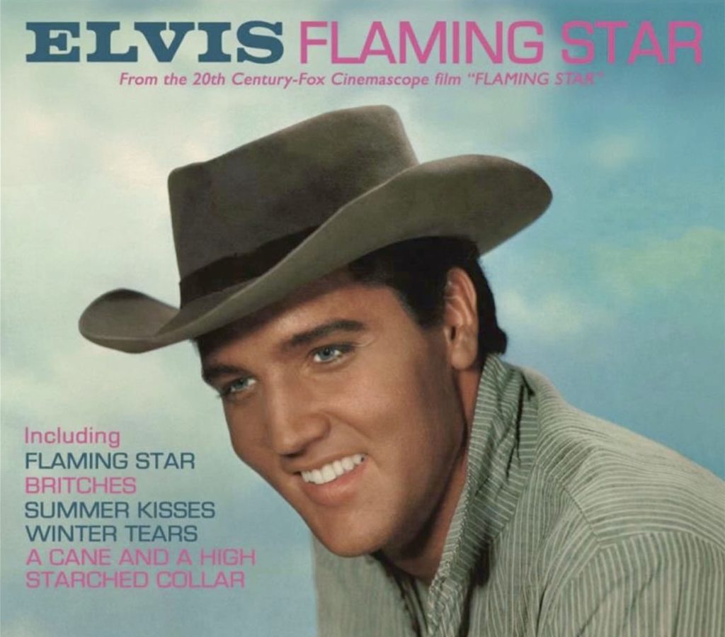 Cover of Elvis' "Flaming Star" album