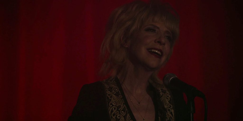 Julee Cruise performing in The Roadhouse