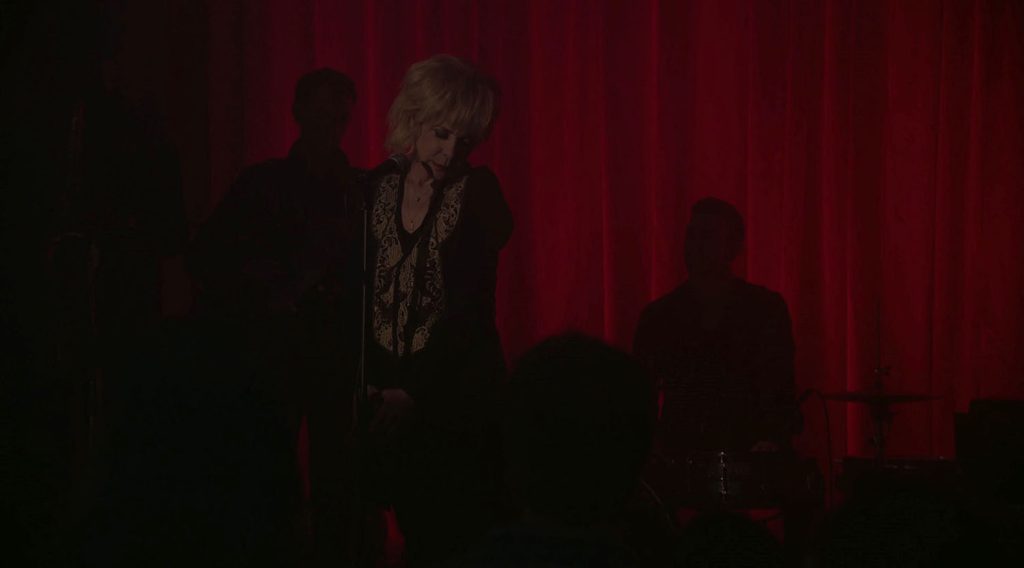 Julee Cruise performing at The Roadhouse