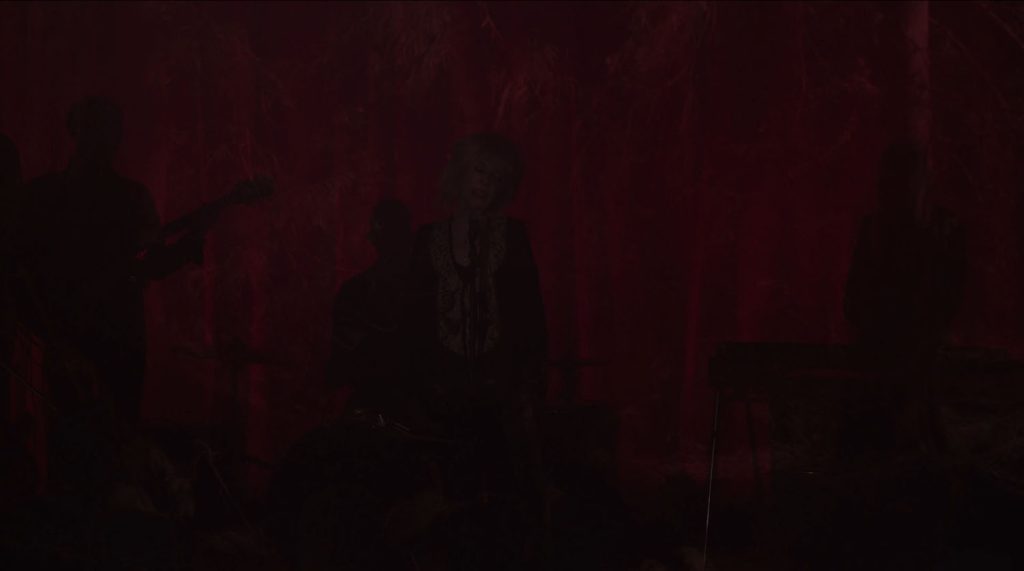 Julee Cruise performing in The Roadhouse