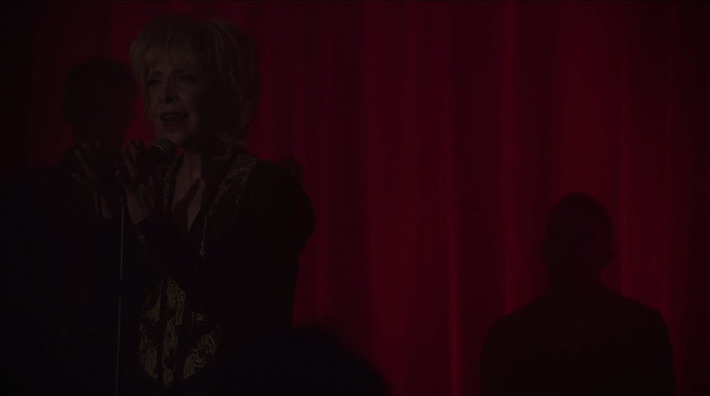 Julee Cruise performing in The Roadhouse