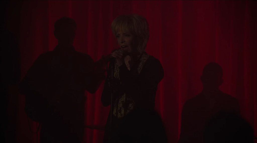 Julee Cruise performing in The Roadhouse