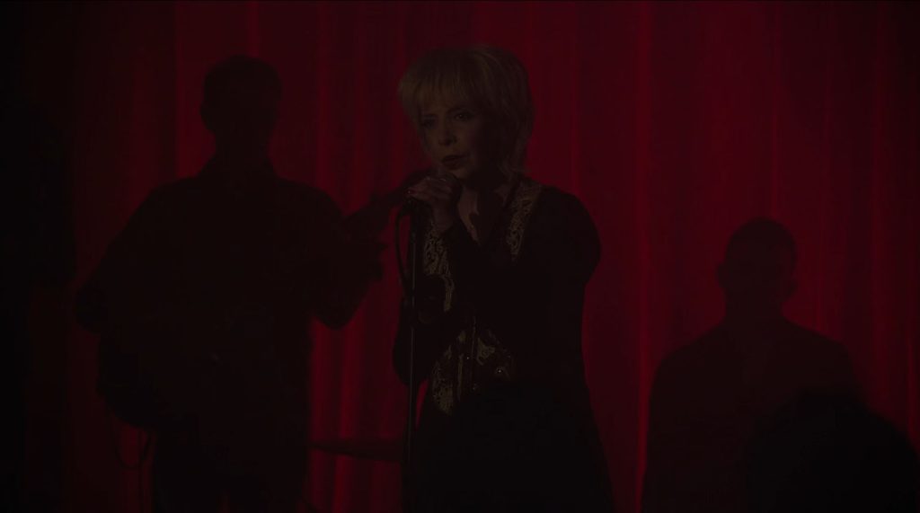 Julee Cruise performing in The Roadhouse