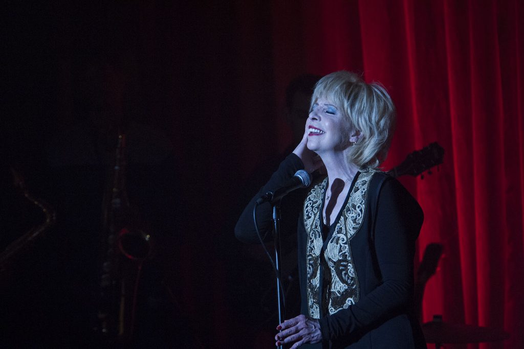 Newspaper article about Julee Cruise performing in The Roadhouse