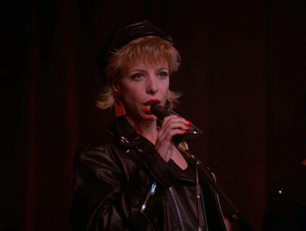 Julee Cruise as the Girl Singer in the Twin Peaks Pilot