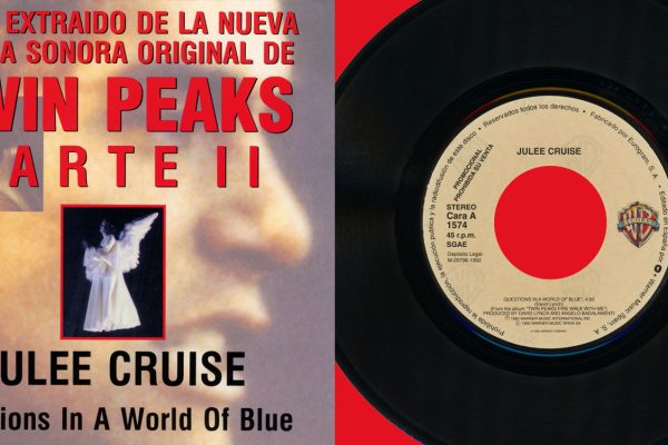 ‘Questions in a World of Blue’ 7-inch Vinyl Single from Spain Vinyl album and album cover