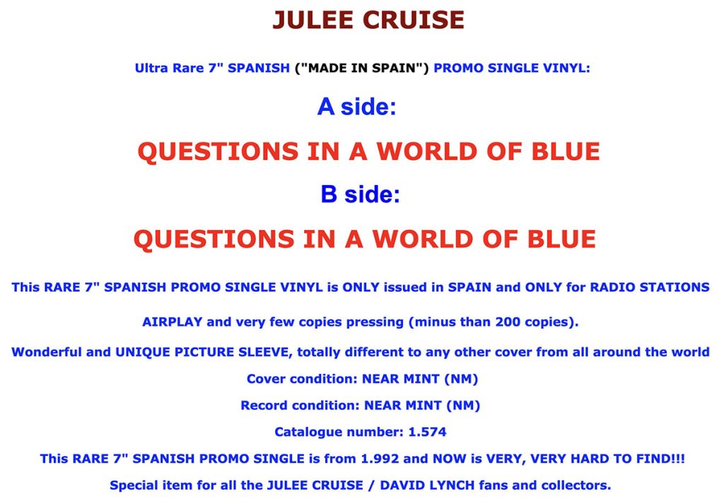 eBay listing description