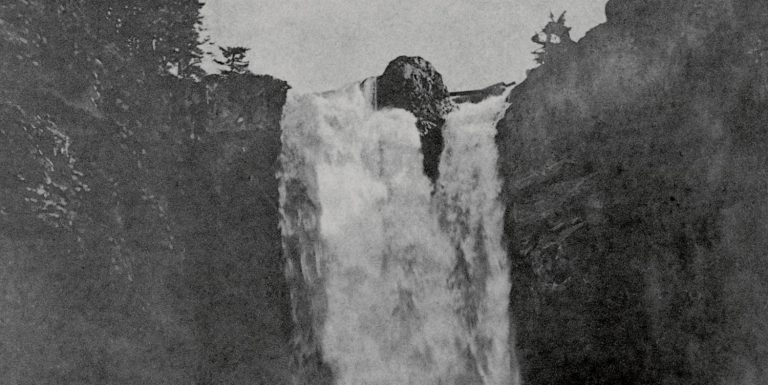 Detail of Snoqualmie Falls