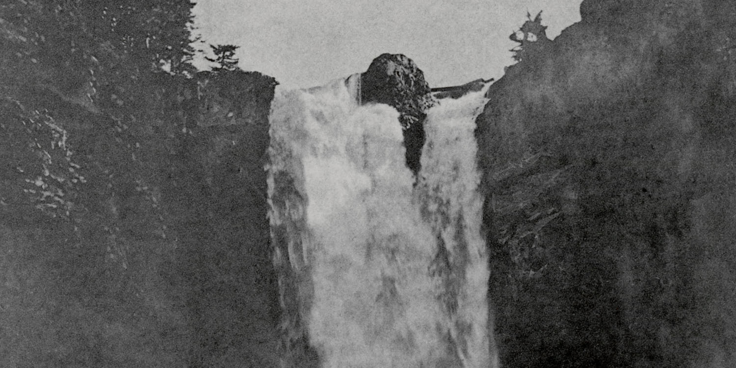 Detail of Snoqualmie Falls