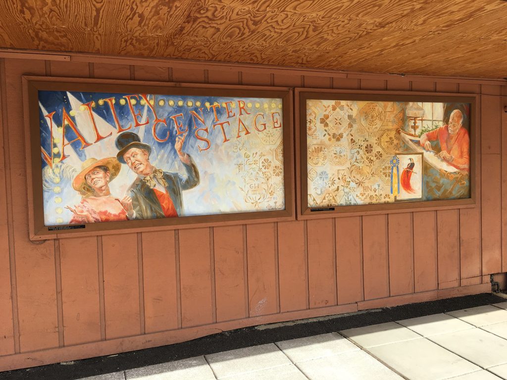 Murals by Richard "Dick" Burhans