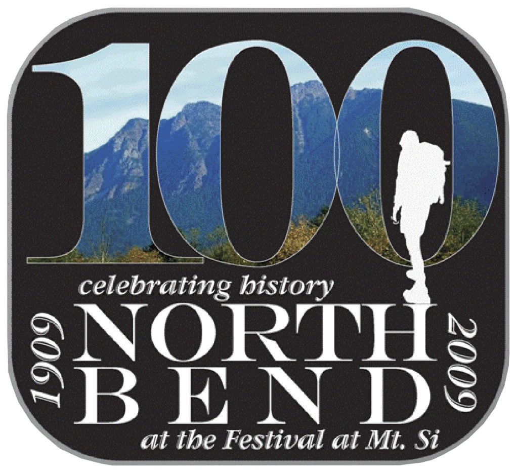 North Bend 100 logo