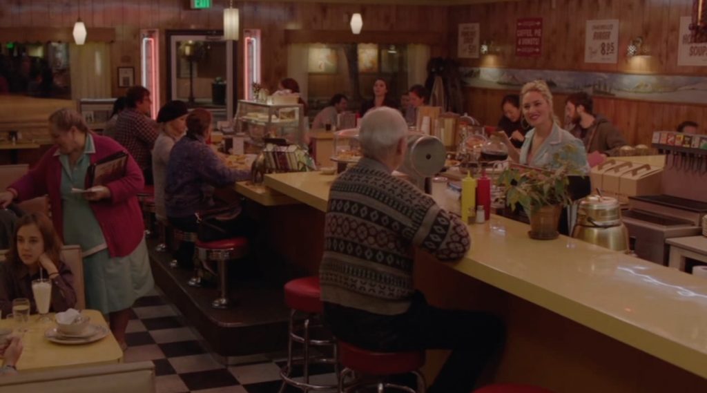 Double R Diner at Night