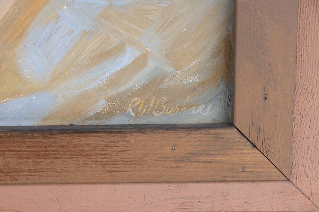 Richard Burhans autograph