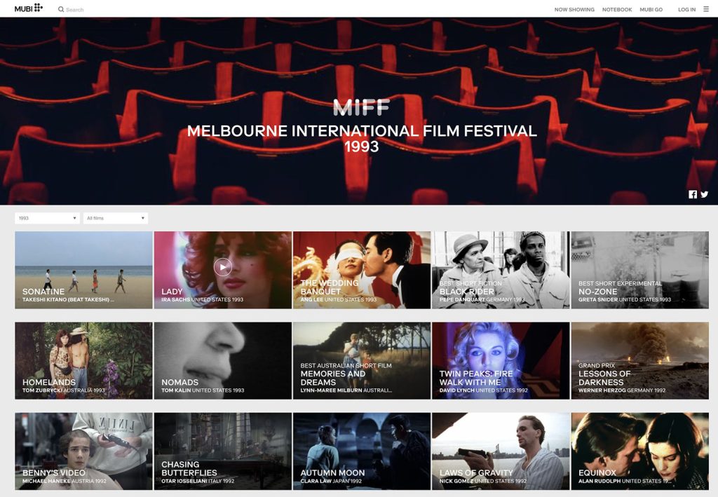 Mubi film listings