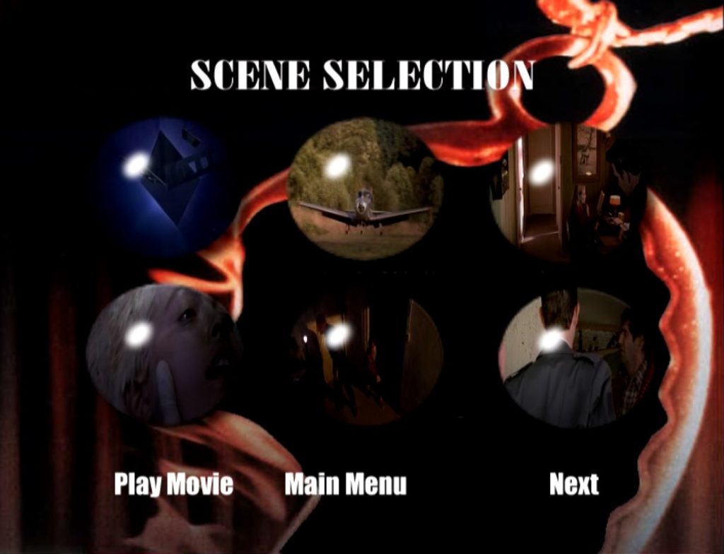 Scene Selection Menu from Twin Peaks: Fire Walk With Me Korean DVD