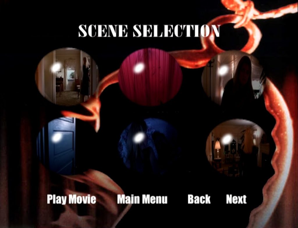 Scene Selection Menu from Twin Peaks: Fire Walk With Me Korean DVD