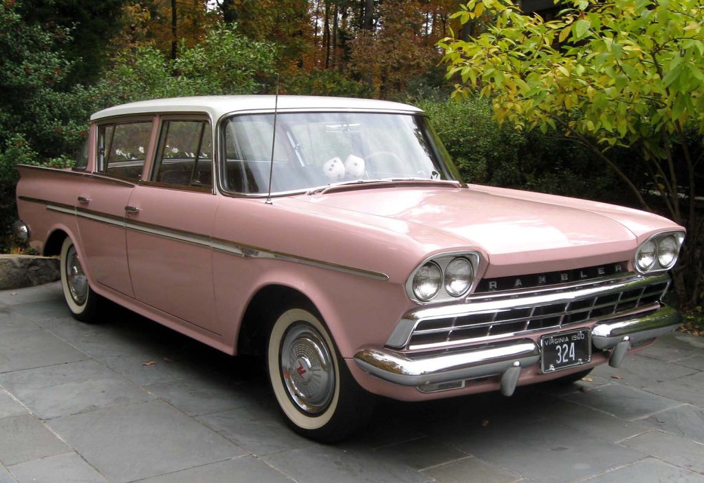 Pink 1960 Rambler Six