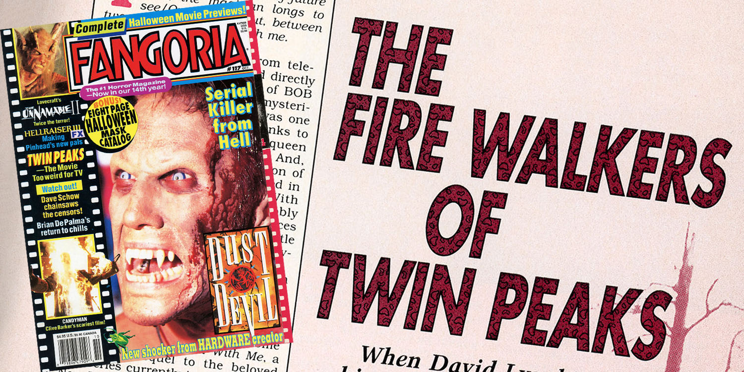 Fangoria #117 and The Fire Walkers of Twin Peaks