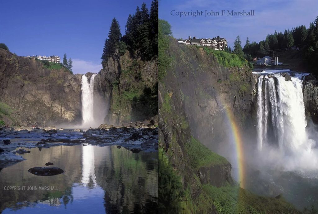 Snoqualmie Falls and Salish Lodge