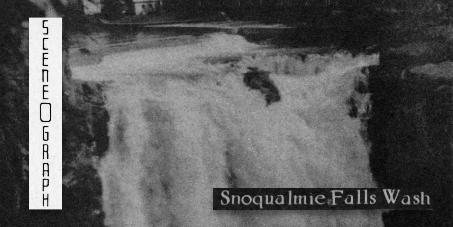 SceneOGraph Postcard of Snoqualmie Falls, Washington