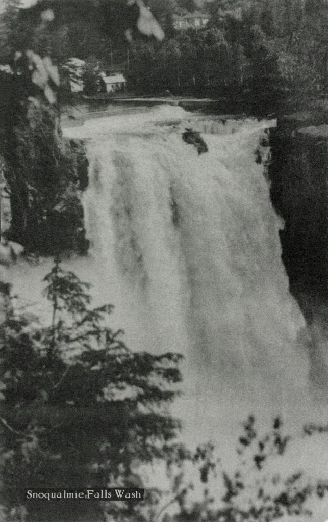 SceneOGraph Postcard of Snoqualmie Falls, Washington 