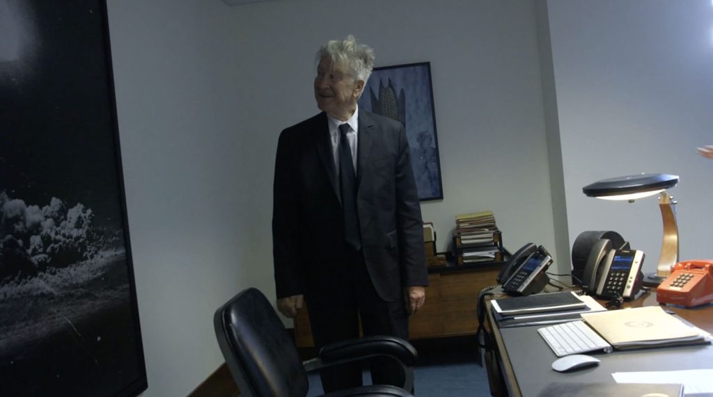 Lynch Looking at Framed nuclear explosion image