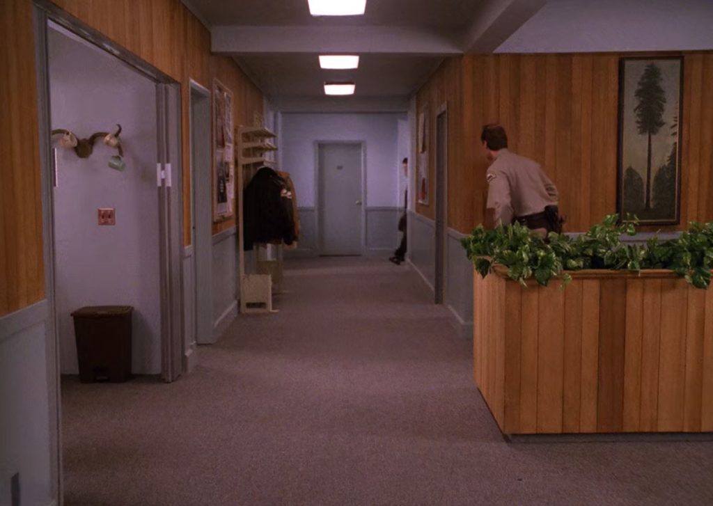 Hallway in Twin Peaks Sheriff's Department