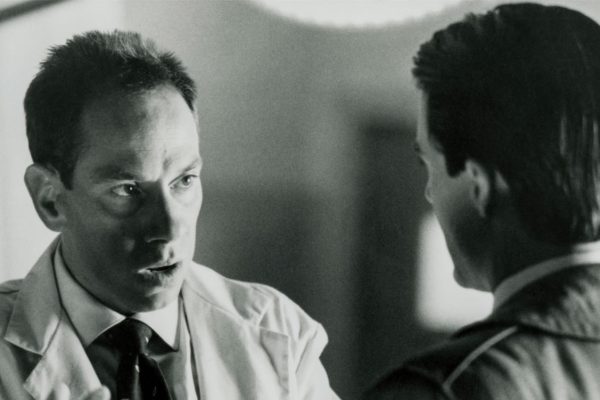 Albert Rosenfield and Dale Cooper discuss the autopsy