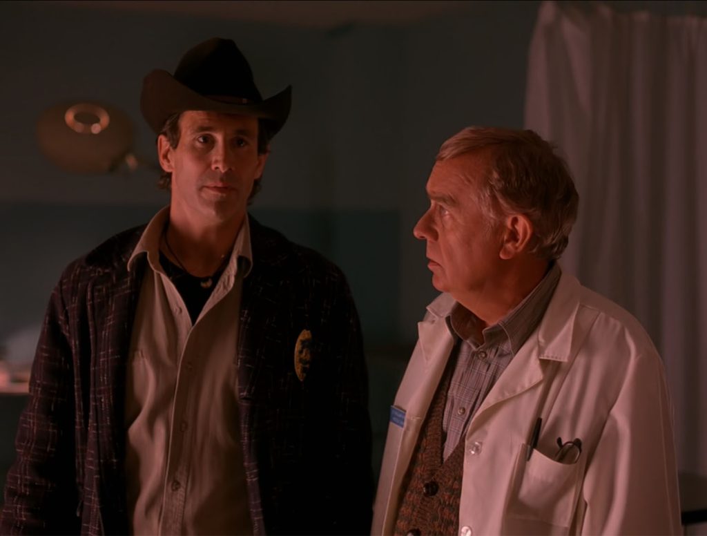 Sheriff Truman and Dr. Hayward