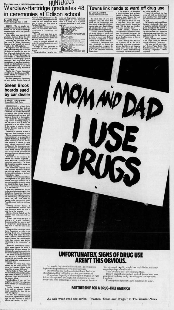 Mom and Dad I Use Drugs Ad