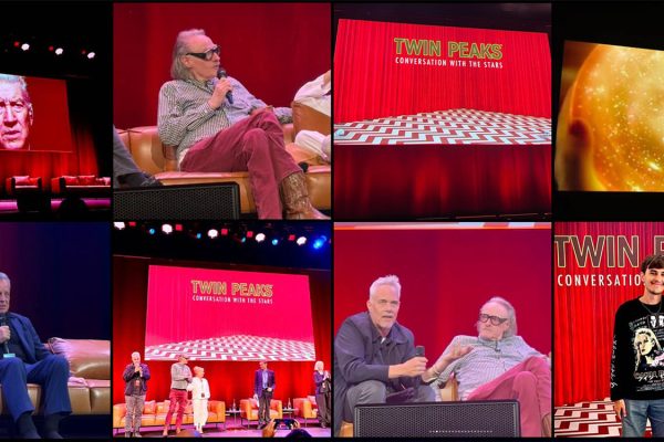 Image collage from Twin Peaks Conversation with The Stars Event