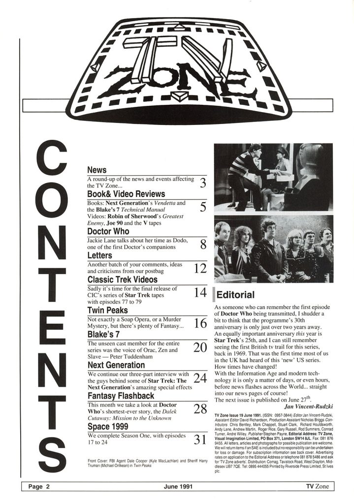Table of Contents
