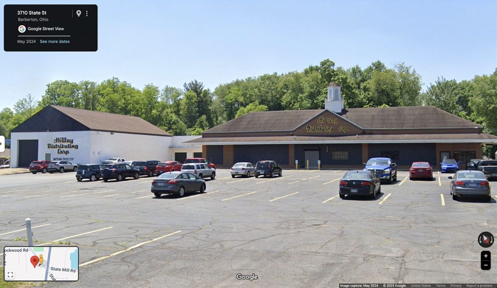 Hi-Way Distributing Corp. buildings as seen from Google Street View