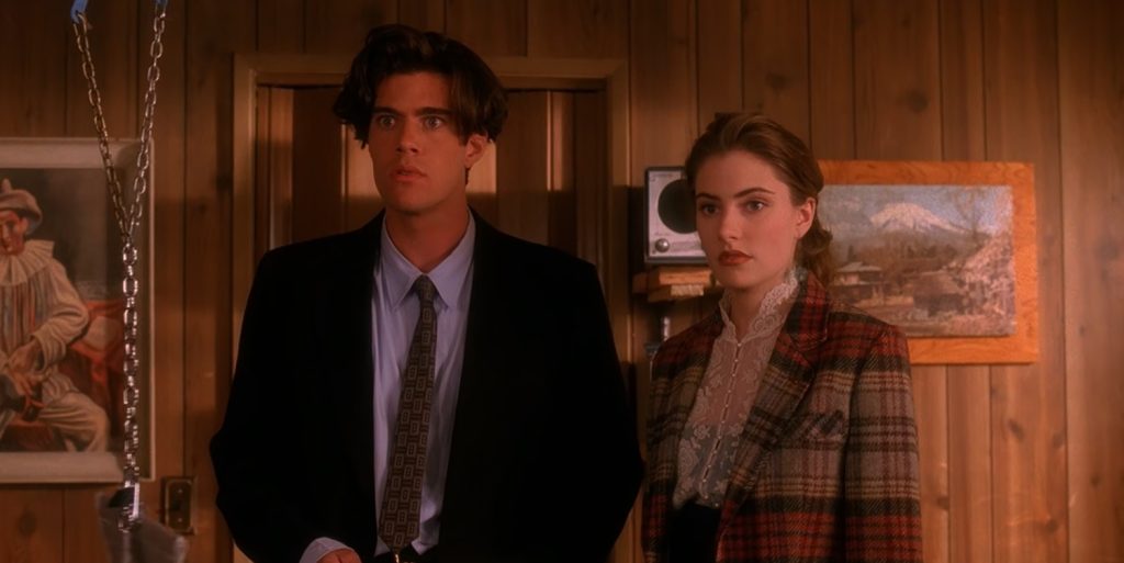 Bobby and Shelly in the Johnson House