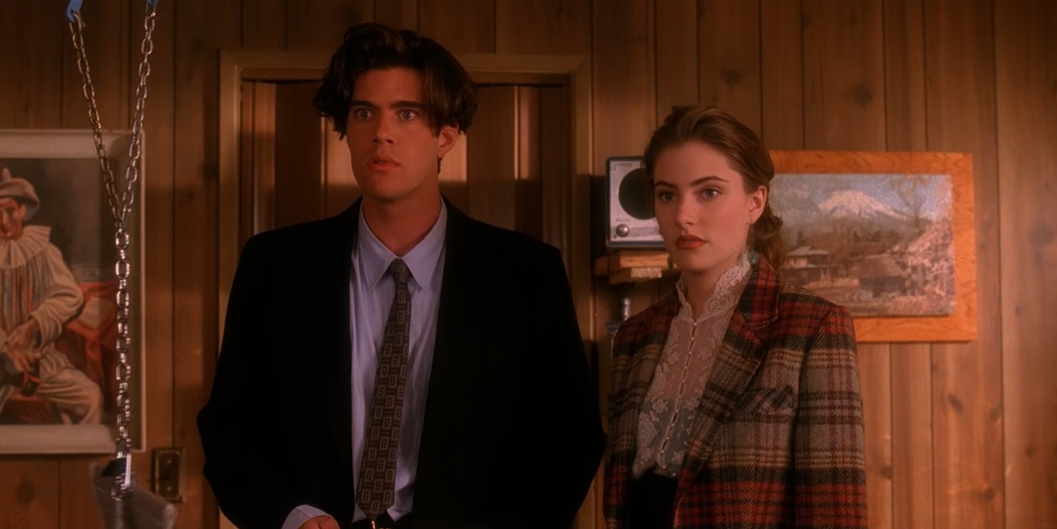 Bobby and Shelly in the Johnson House